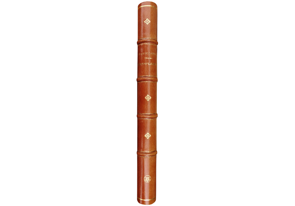 Exemplario-de Capua-Hurus-Incunabula & Ancient Books-facsimile book-Vicent García Editores-9 Dust jacket spine